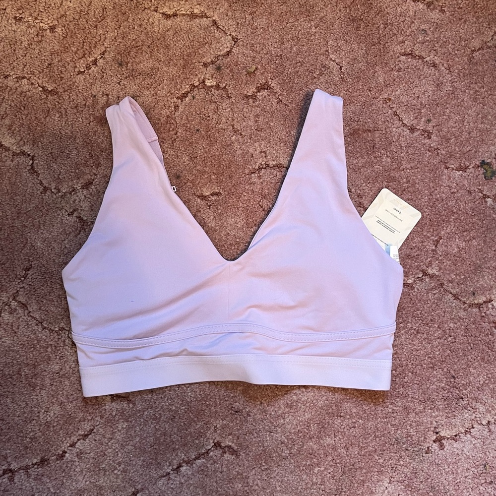 Fabletics Lilac All Day Every Day Low Impact Bra